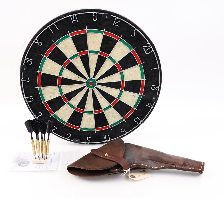 Holster And Dart Board