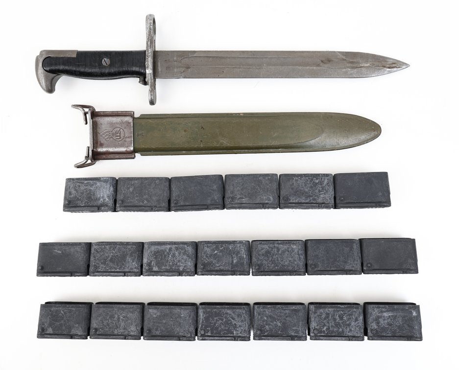 M1 Garand Bayonet And Enblocs