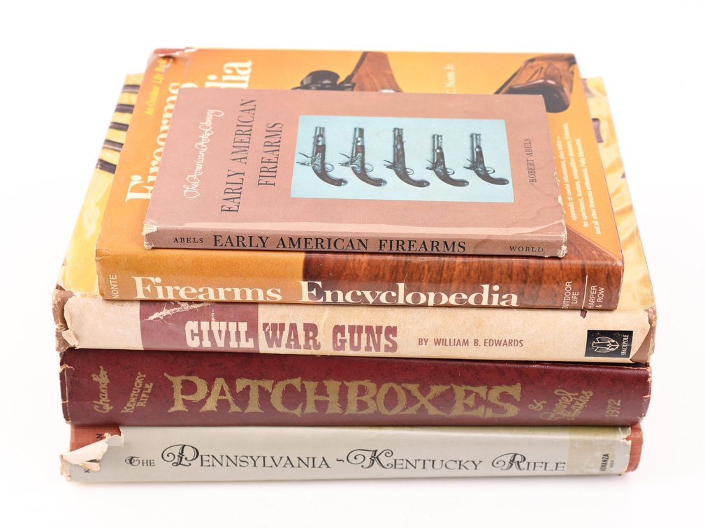Hard To Find Antique Firearms Collector Books