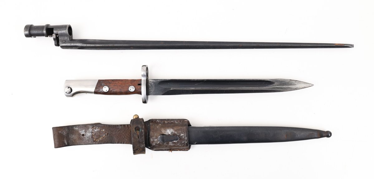 Lot Of 2 WWII Era Rifle Bayonets