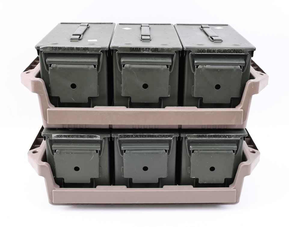 Steel Ammo Cans With Racks