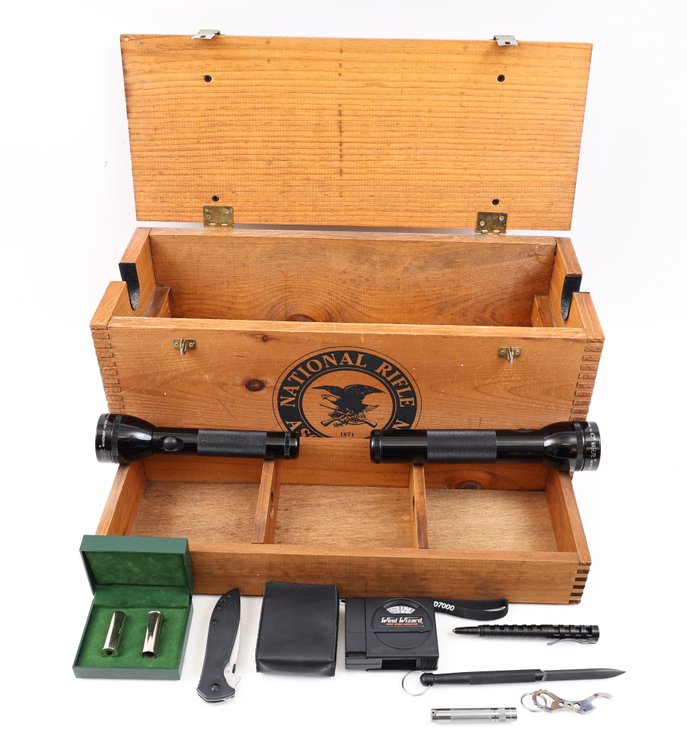 NRA Wood Range Box And Contents