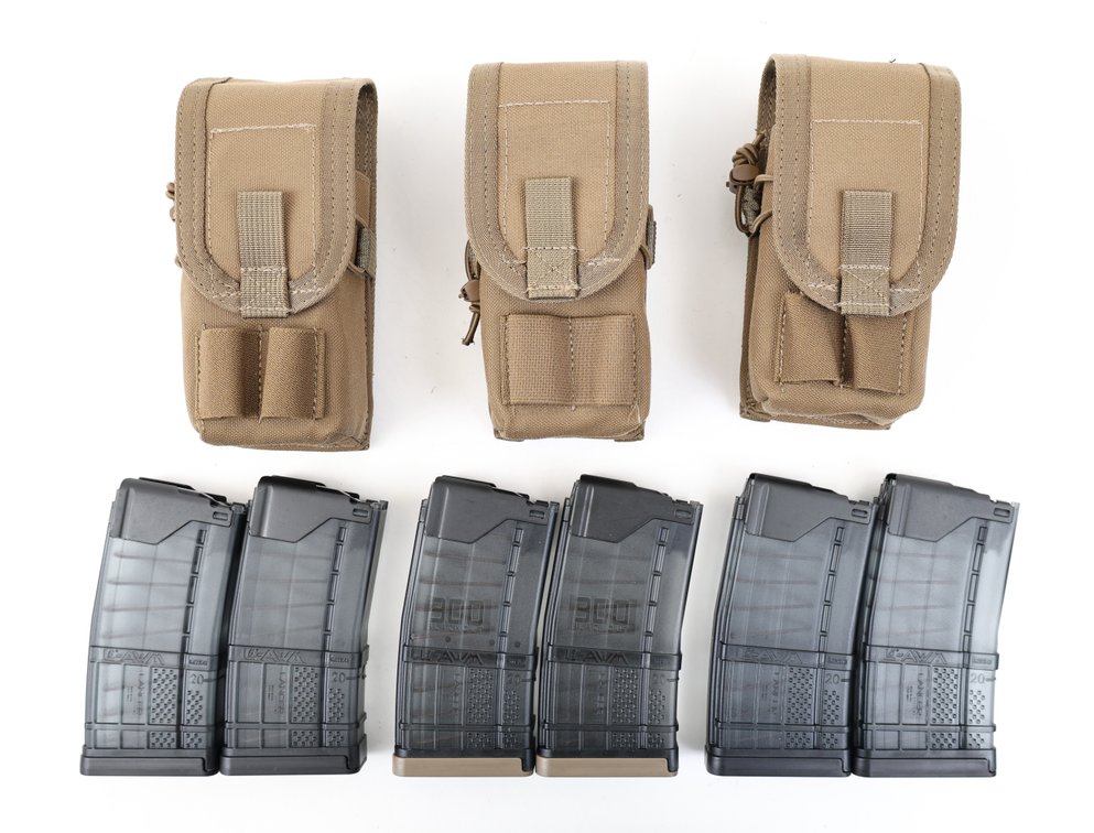 AR-15/M16 Magazines With Pouches