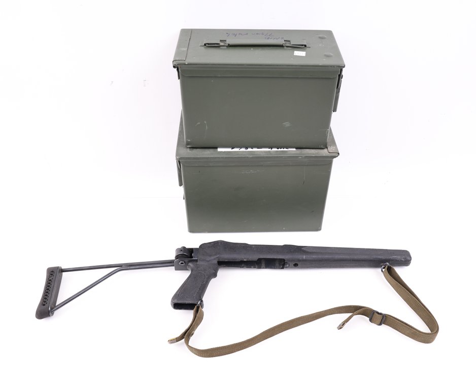 Folding Stock And Ammo Cans