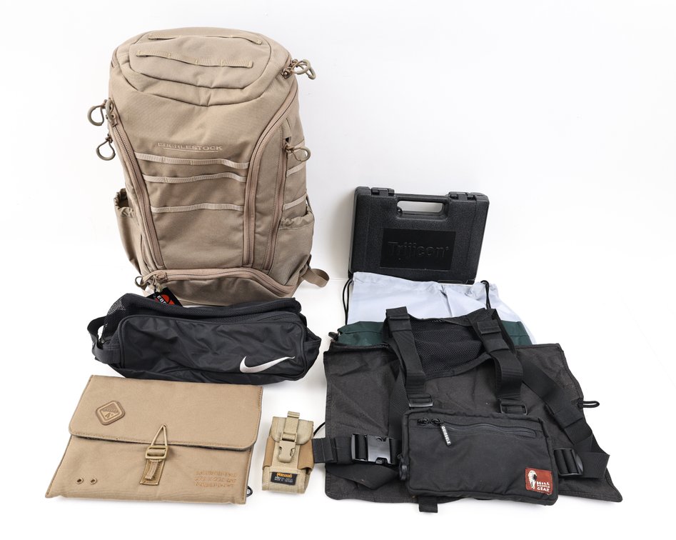 Backpack, Bags, Cases, And More