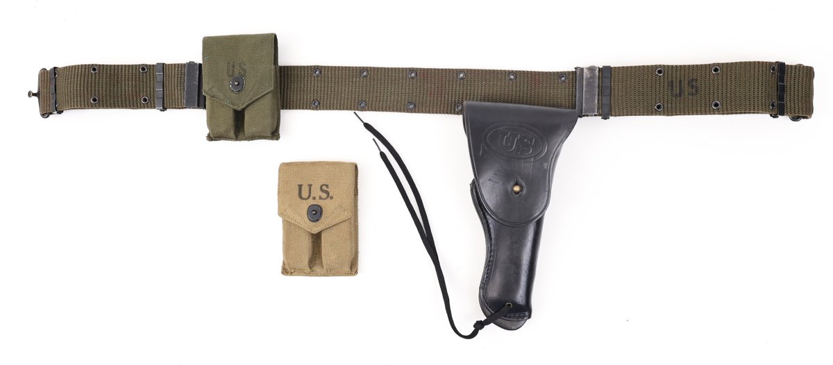 US Pistol Holster Rig And Magazines