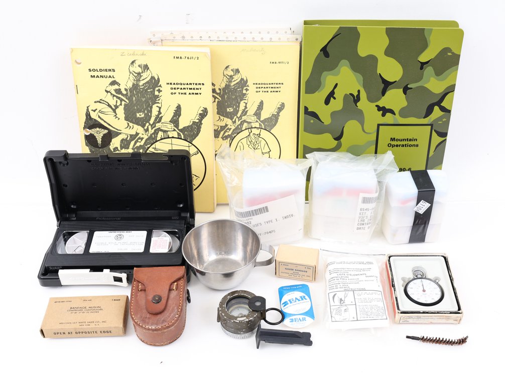 First Aid Kits, Compass, Stopwatch And More