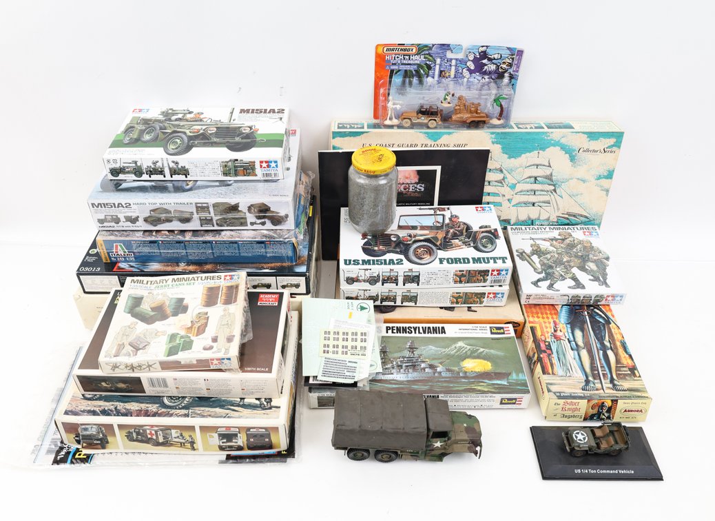 Military Model Kits, Toys, And More