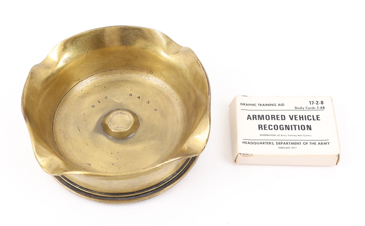 Trench Art Ashtray, And More