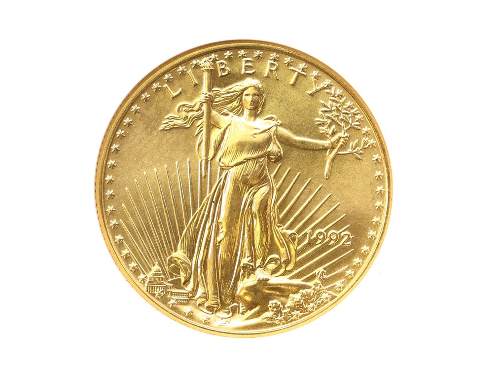 1992 American Gold Eagle $25 Gold Coin