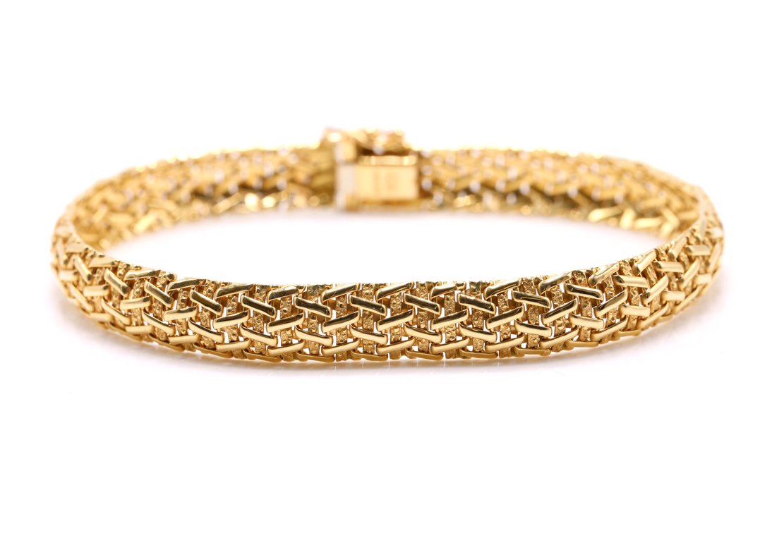 14k YG Bracelet