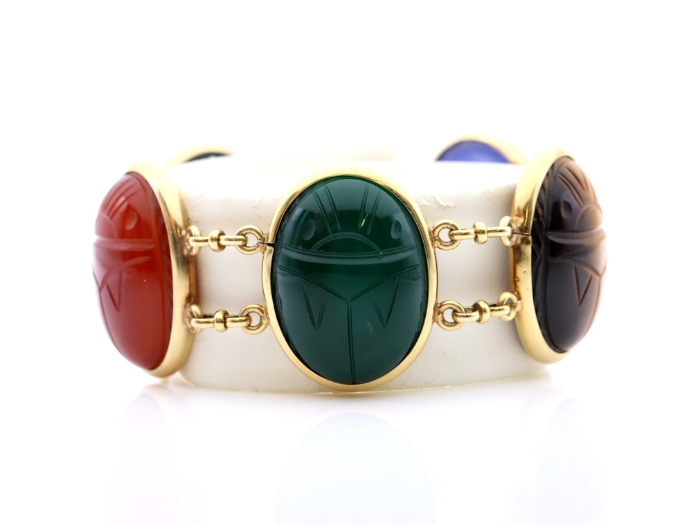 Binder Brothers 14k Scarab Bracelet