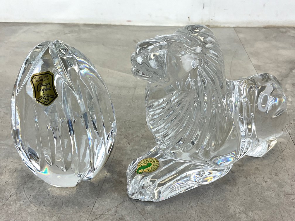 Leaded Crystal Figures