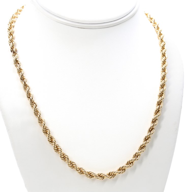 14k YG Necklace
