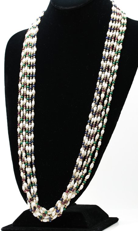 14k YG Pearl Necklace
