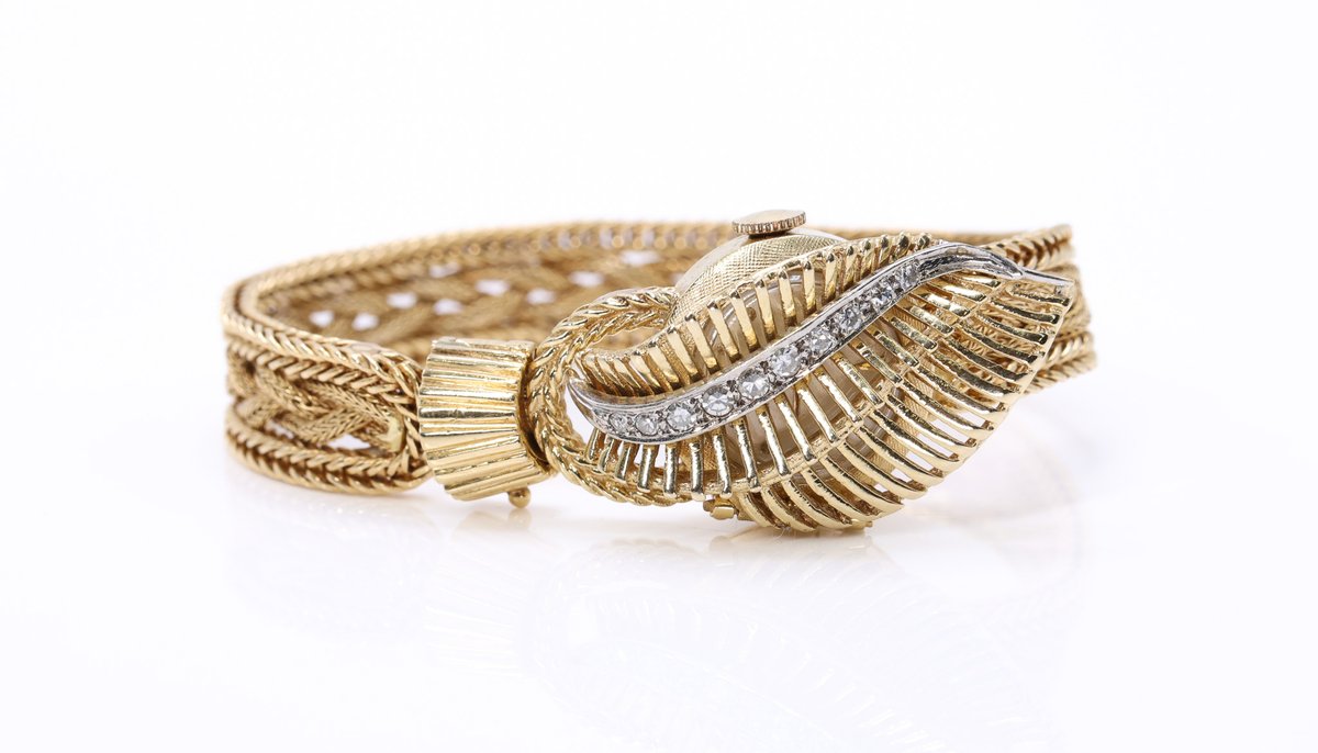 Le Cloche 14k YG Diamond Bracelet