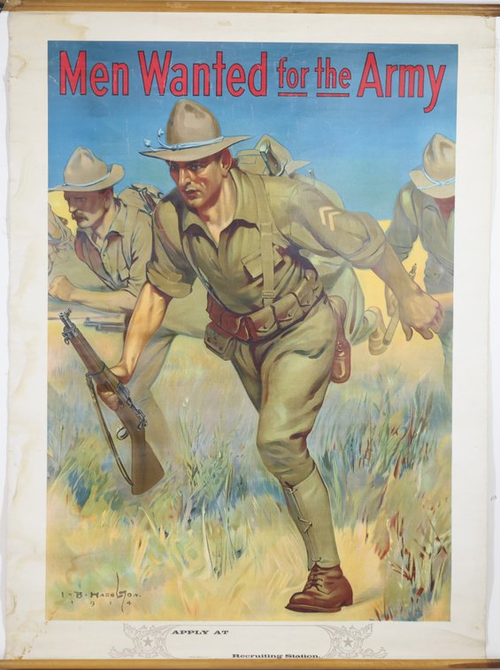Pre-World War I US Army Recruiting Poster