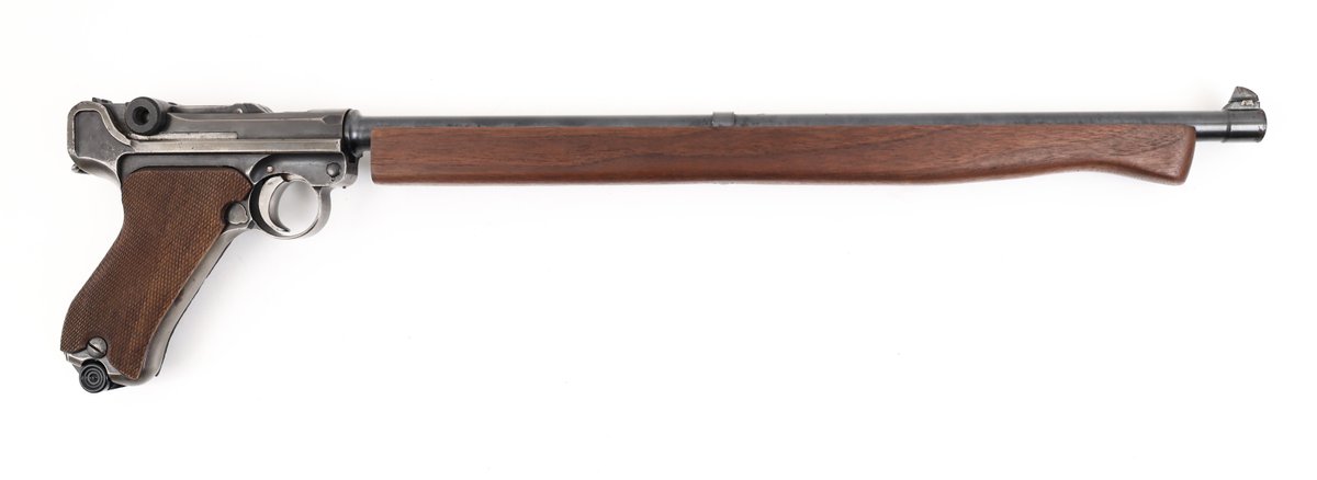 Finnish DWM (Deutsche Waffen- und Munitionsfabriken) P08 Luger Semi Automatic Pistol