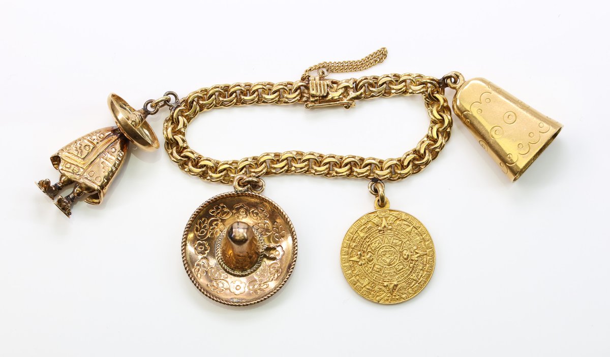 18k YG Charm Bracelet