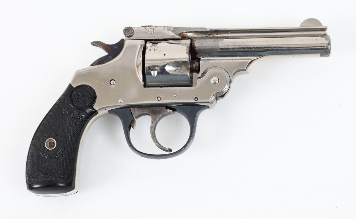Iver Johnson Safety Automatic Hammer 3rd Model Double Action Revolver