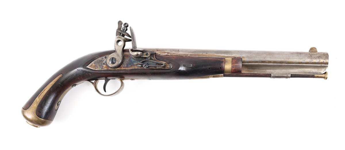 Contemporary Italian Harpers Ferry 1806/08 Flintlock Pistol