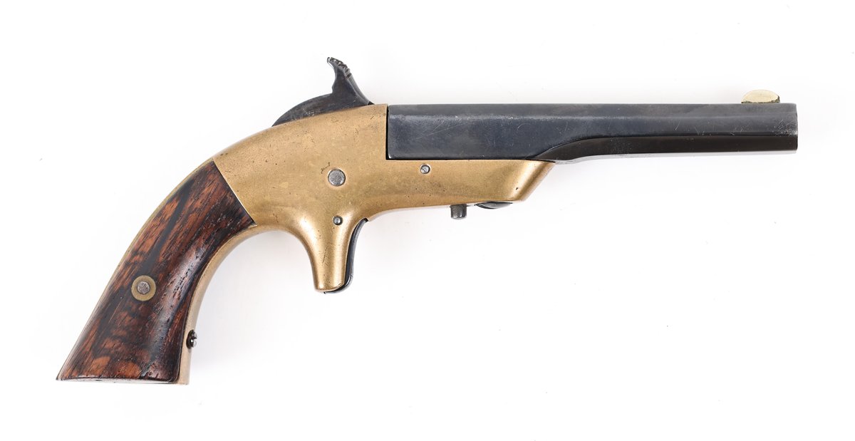 Unknown Antique Side Swing Single Shot Pistol