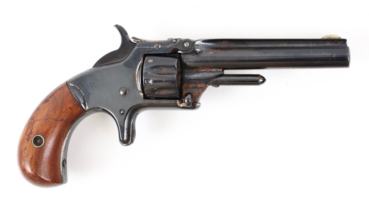 Antique Smith & Wesson No1 Third Issue Tip Up Revolver