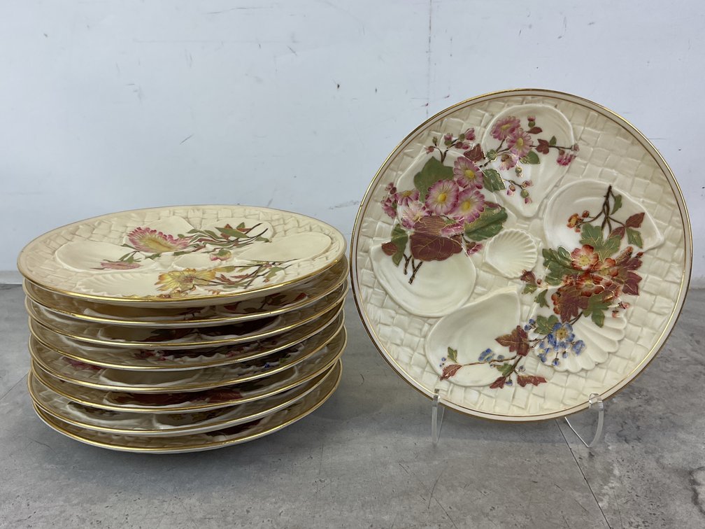 Royal Worcester Oyster Plates