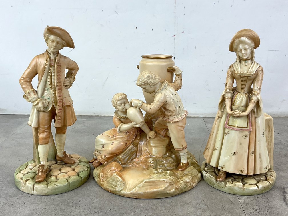 Royal Worcester James Hadley Figures