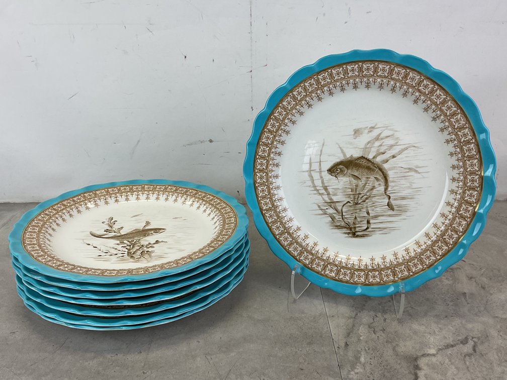 Royal Worcester Fish Plates