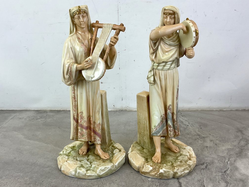 Royal Worcester James Hadley Figures