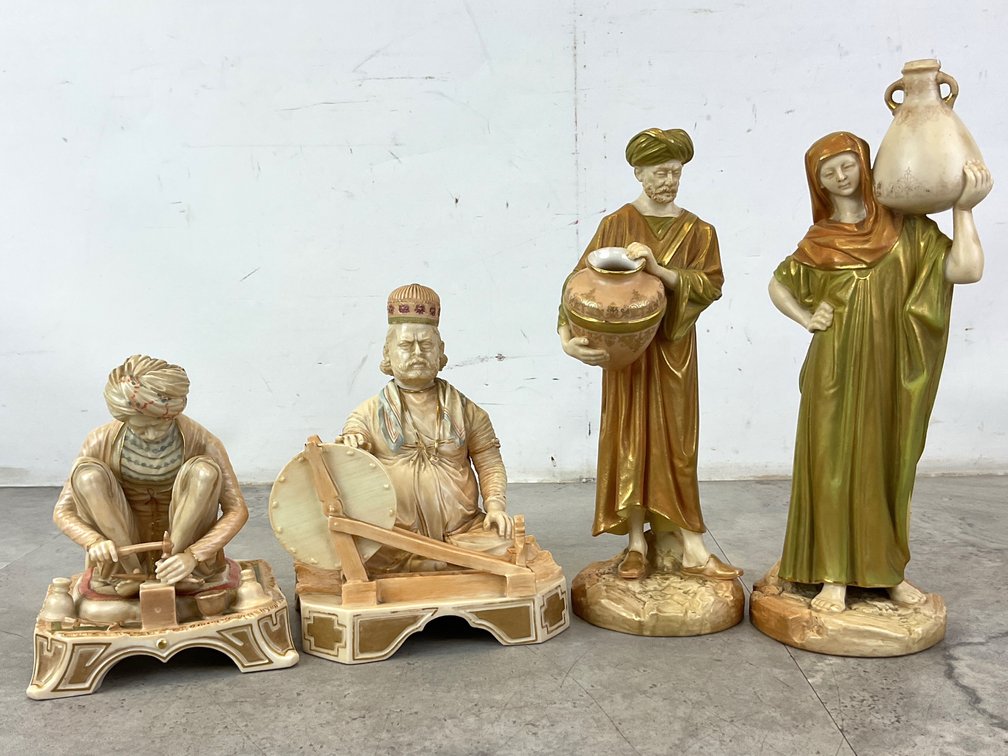 Royal Worcester James Hadley Figures