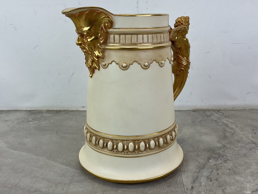 Royal Worcester Mask Jug