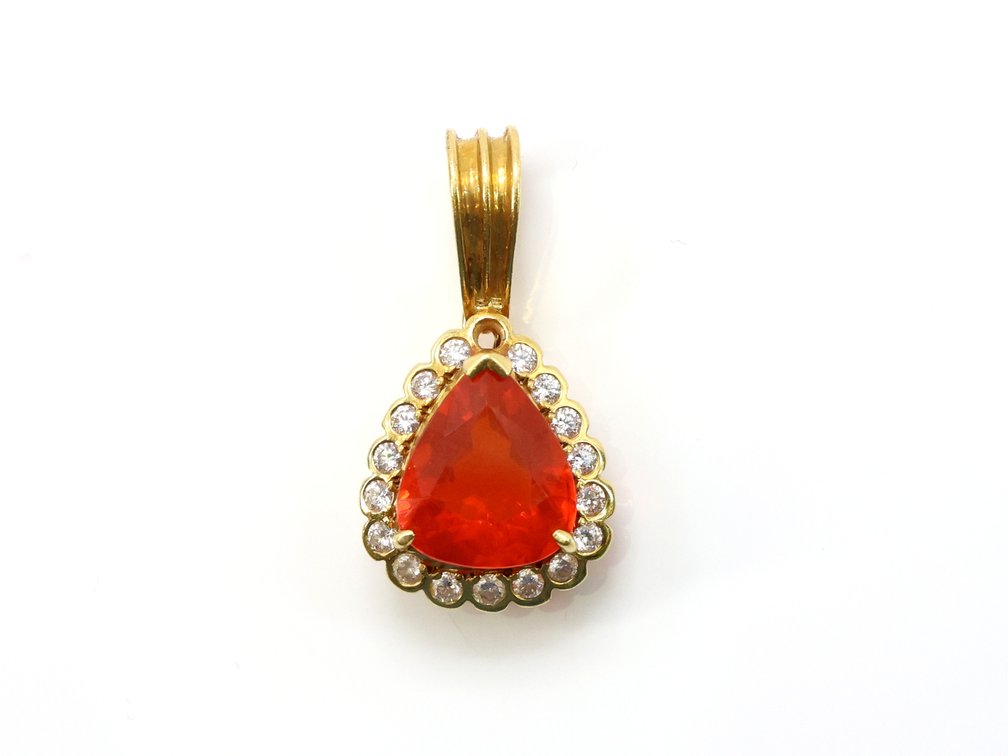 18k YG Pendant