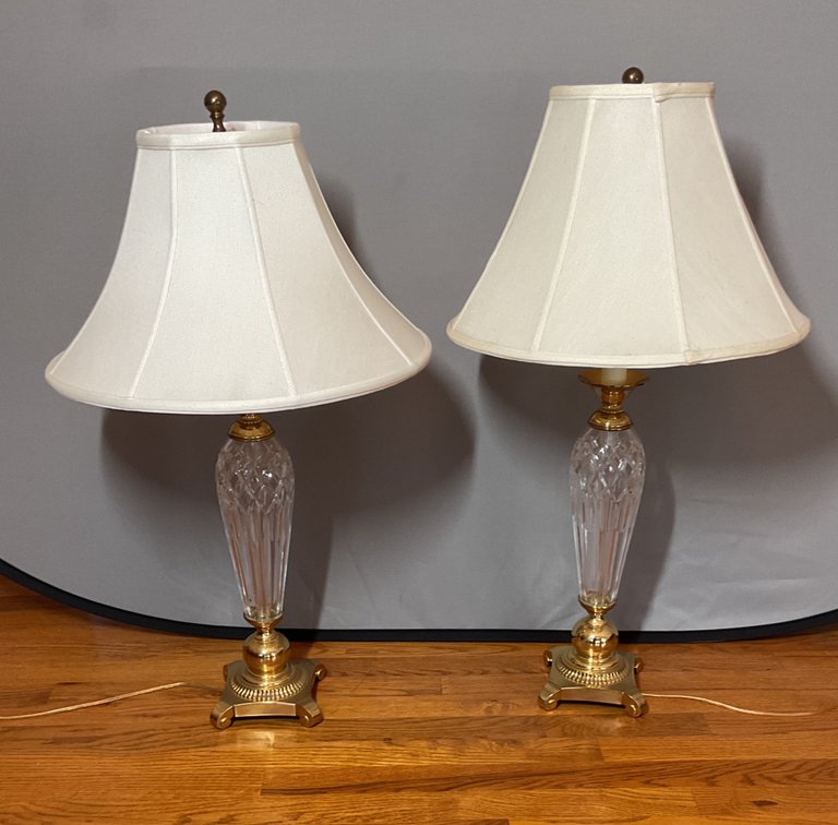 Waterford Crystal Table Lamps
