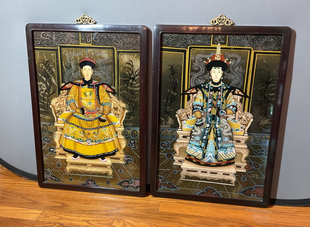 Pair of Chinese Portraits