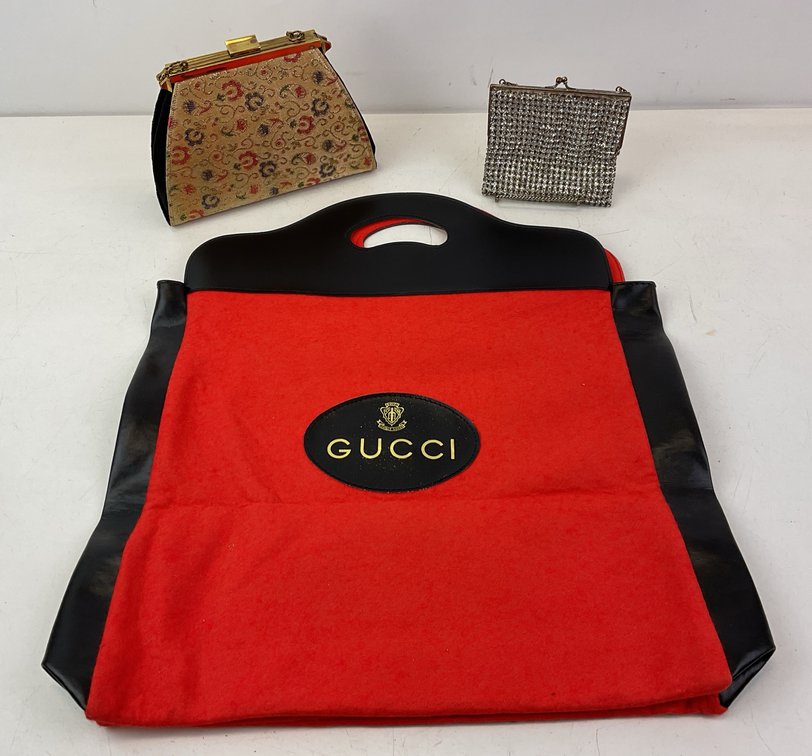 Gucci Wool Tote and Evening Bags