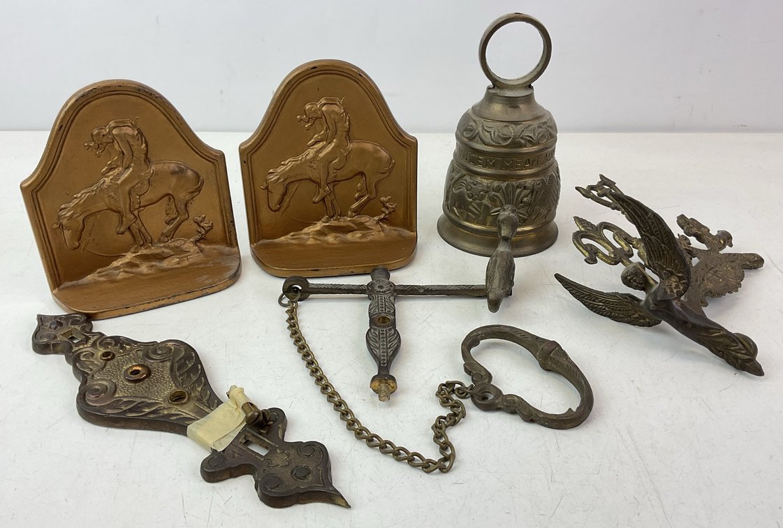 Bookends, Bell, and Hardware