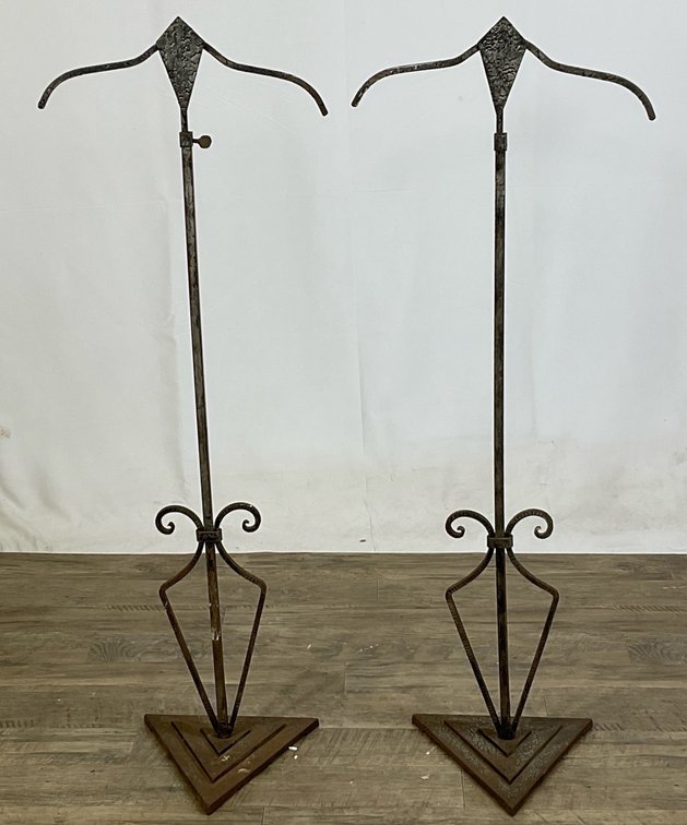 Wrought Iron Valet Stands