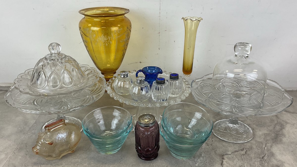Glass Tableware and Decoratives
