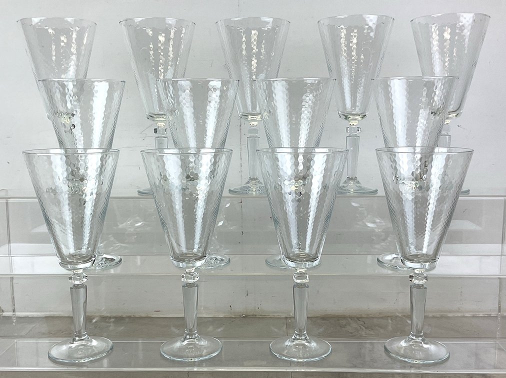 Blown Glass Stemware