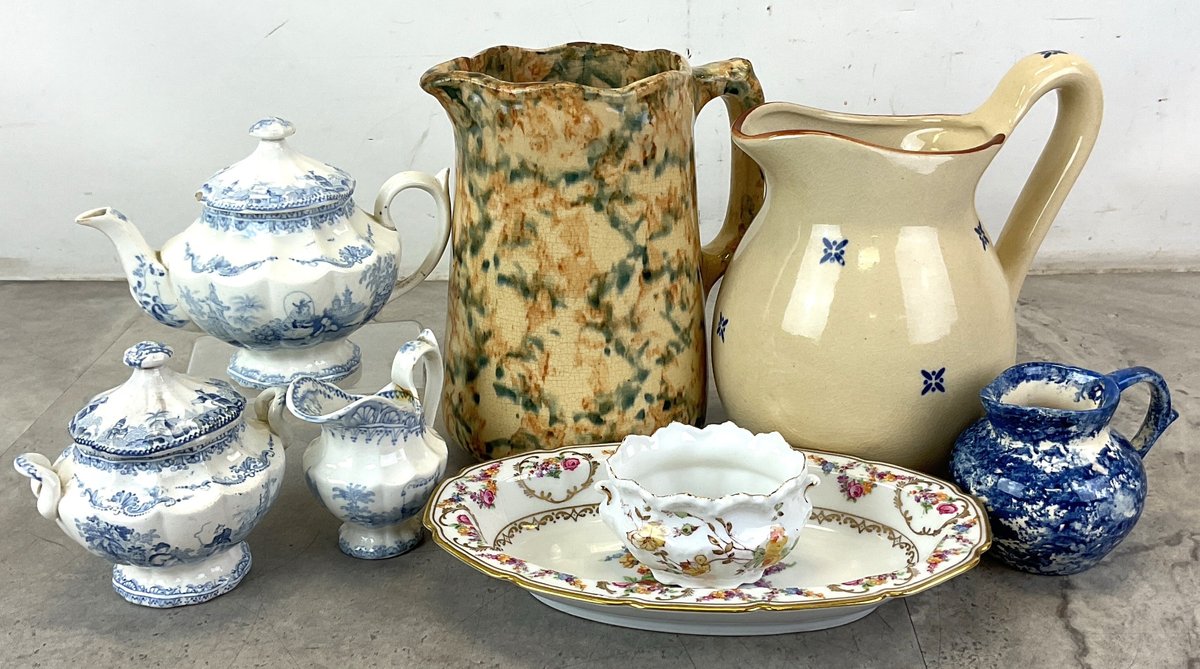 Vintage Stoneware & Porcelain