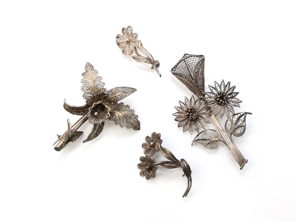 Sterling Silver Pins
