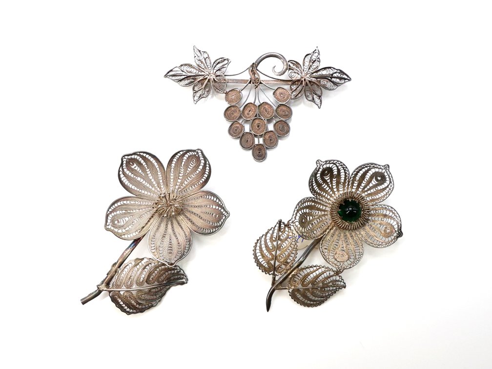 Sterling Silver Pins