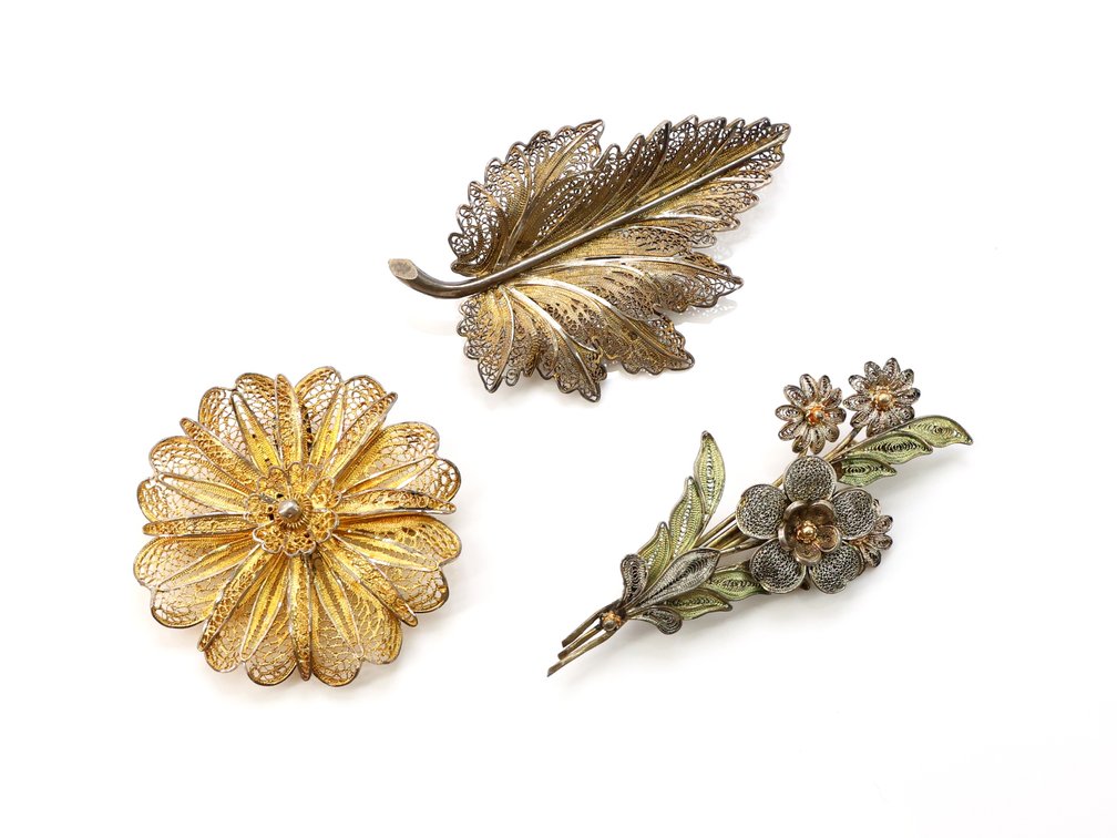 Sterling Silver Pins