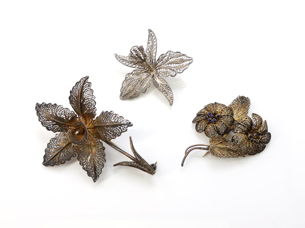 Sterling Silver Pins