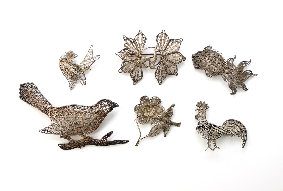 Sterling Silver Animal Pins