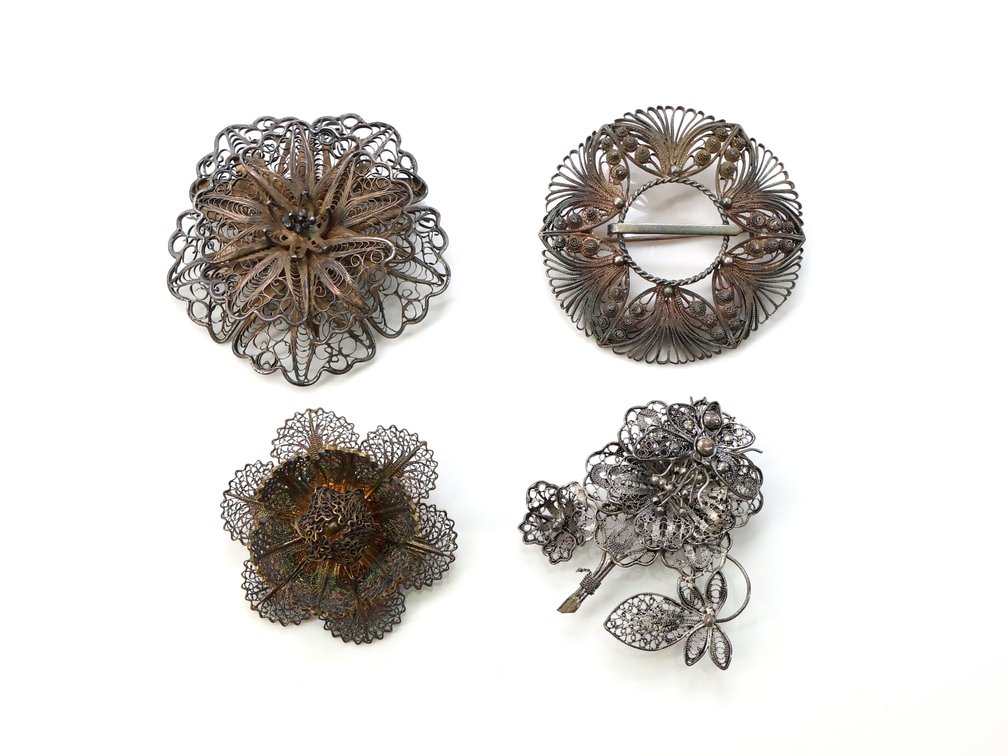 Sterling Silver Pins