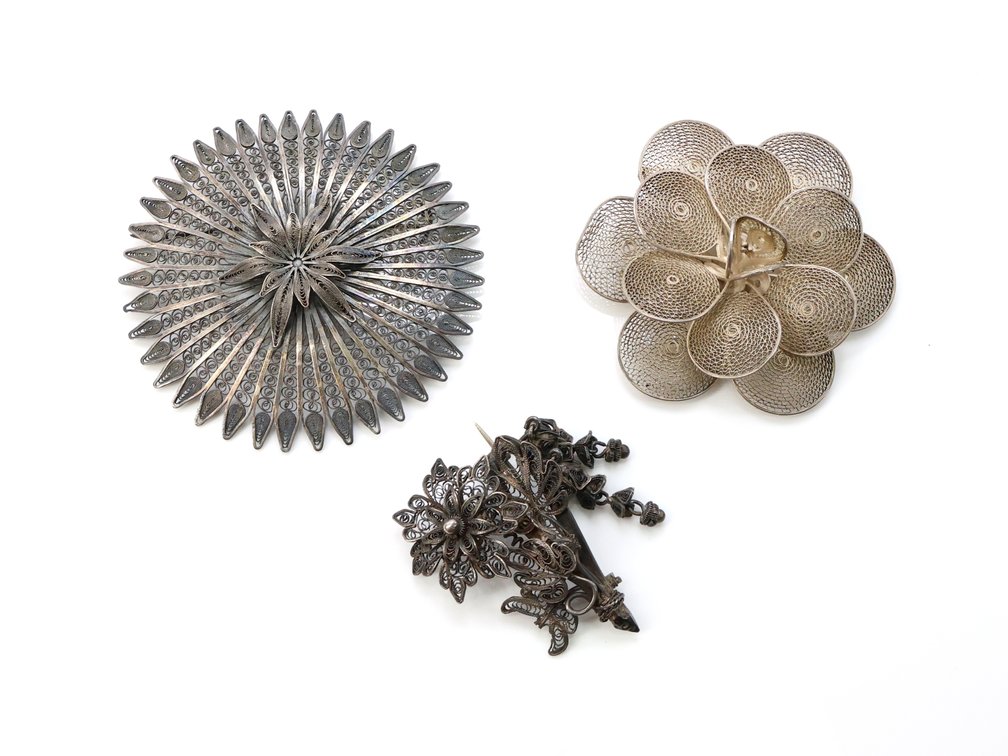 Sterling Silver Pins
