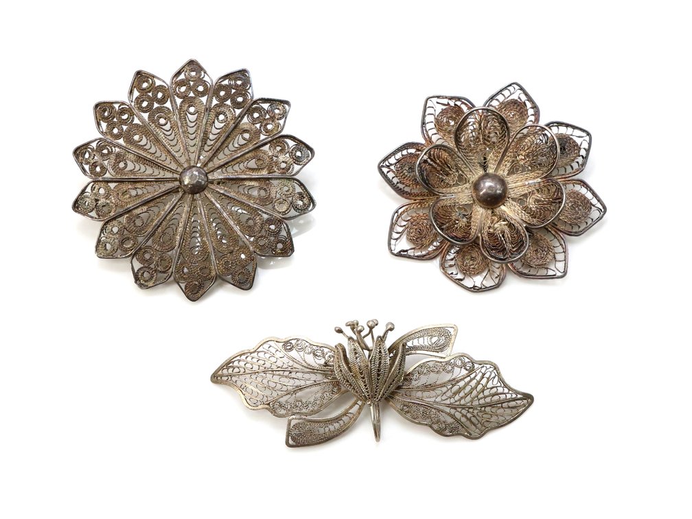 Sterling Silver Pins